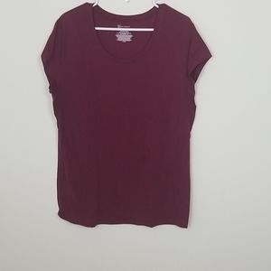 Plus size Purple t-shirt